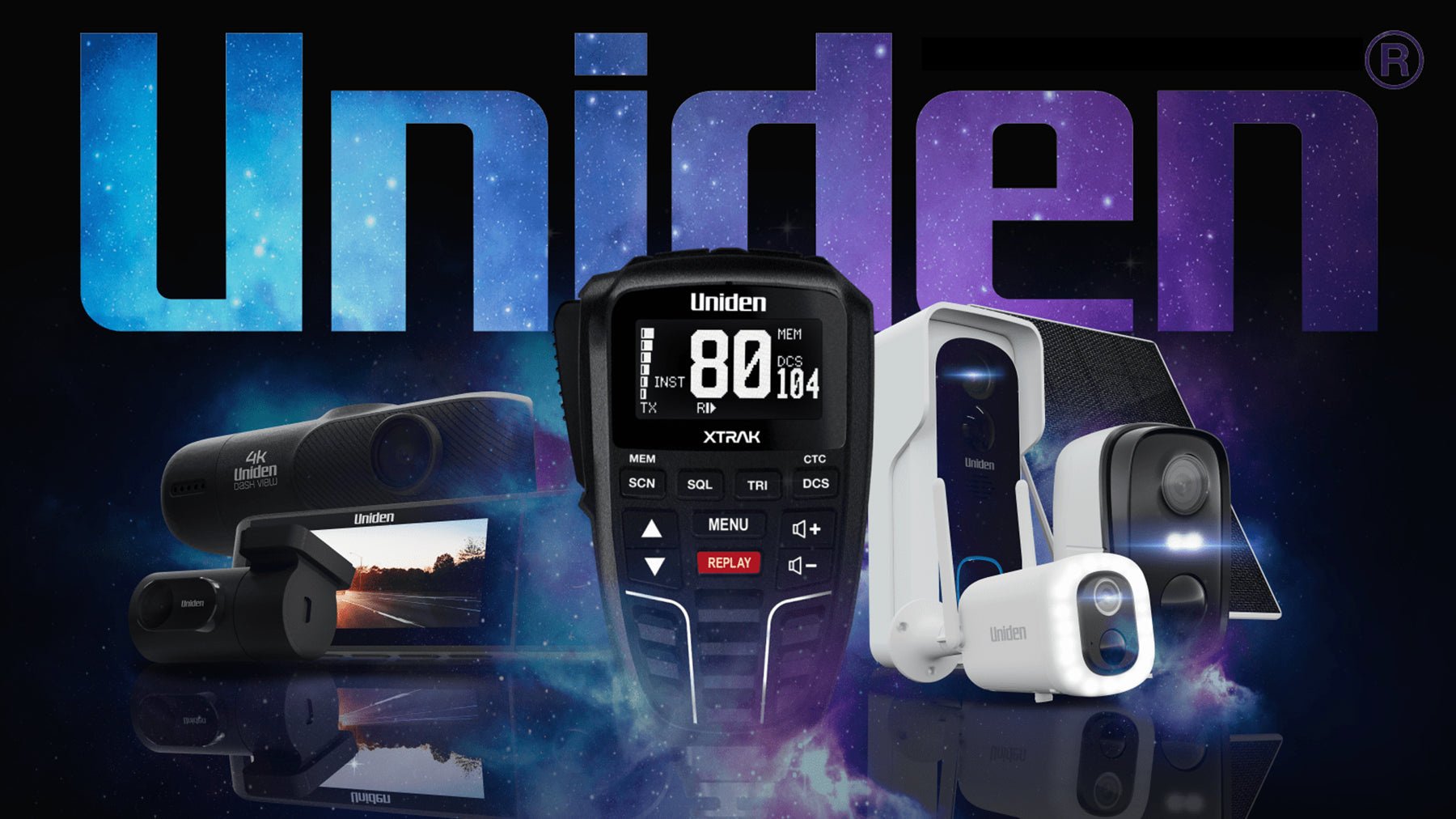 Uniden product range